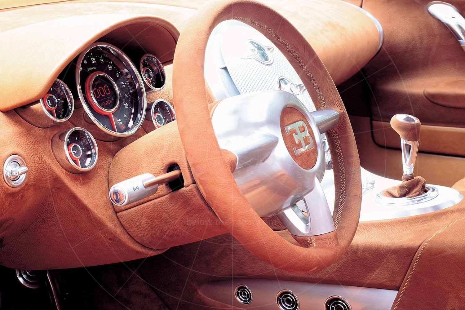 Bugatti EB 18/4 Veyron concept interior Pic: Bugatti |