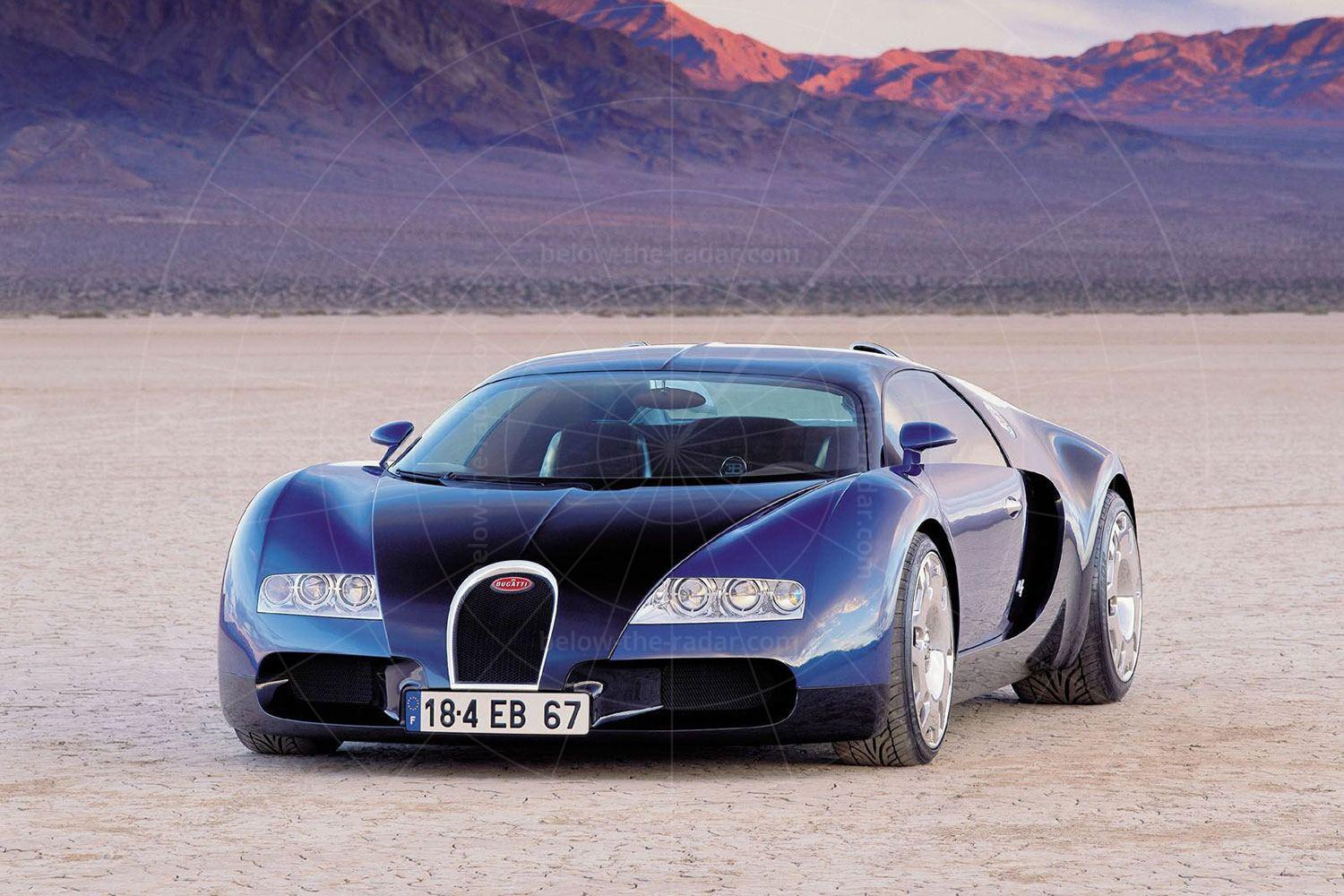 Bugatti EB 18/4 Veyron concept Pic: Bugatti |