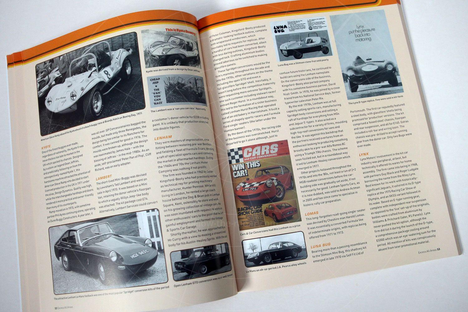 Excess All Areas pages Pic: Richard Heseltine |