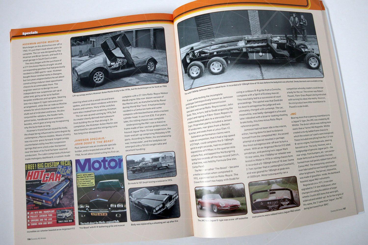 Excess All Areas pages Pic: Richard Heseltine |