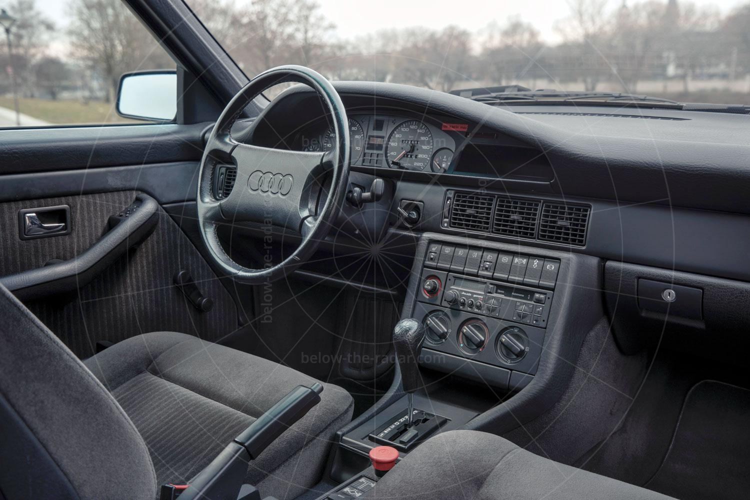 The dashboard of the original Audi 100 Duo plug-in hybrid Pic: Audi | The dashboard of the original Audi 100 Duo plug-in hybrid