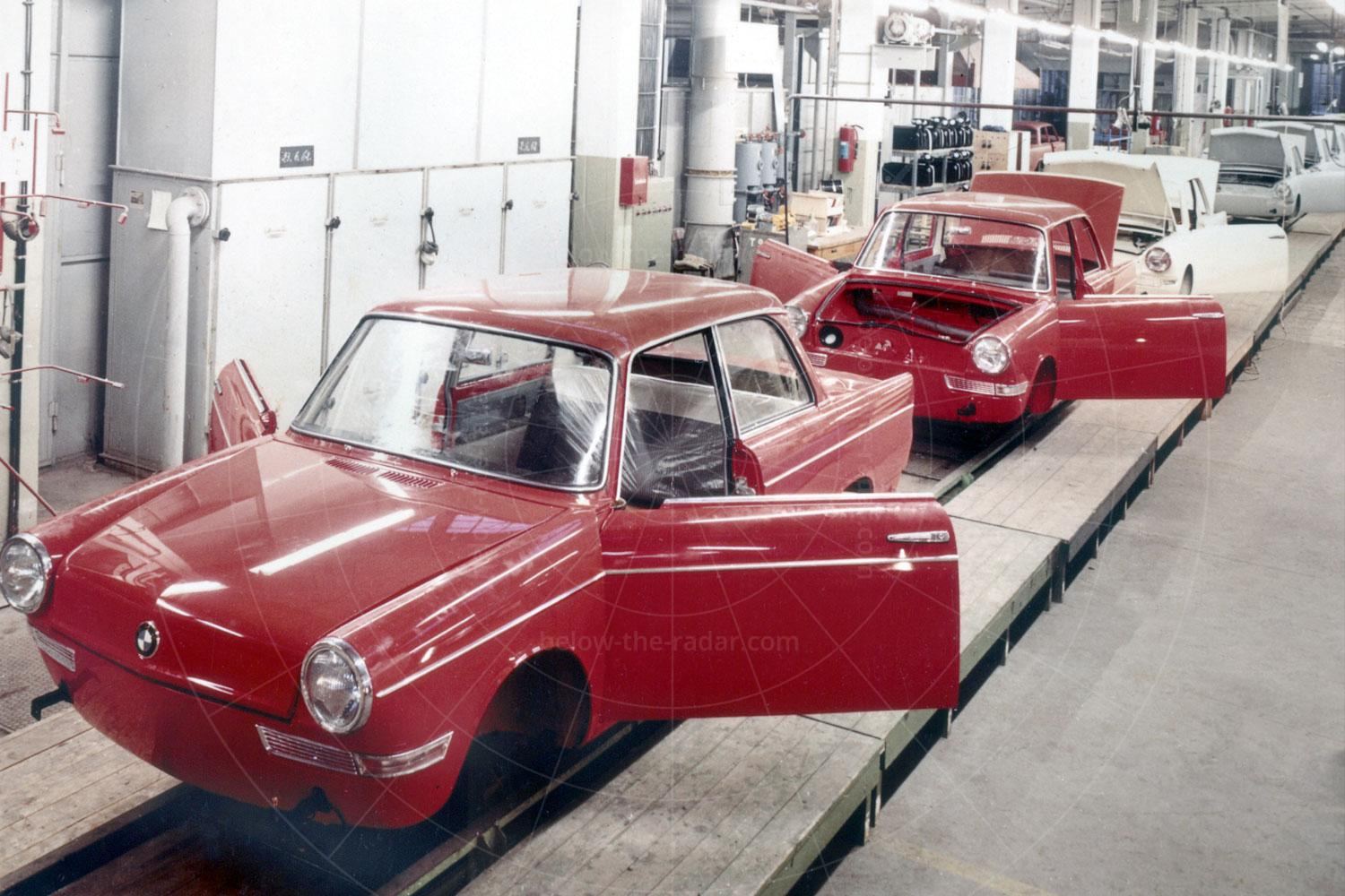 BMW 700 production line Pic: BMW | BMW 700 production line