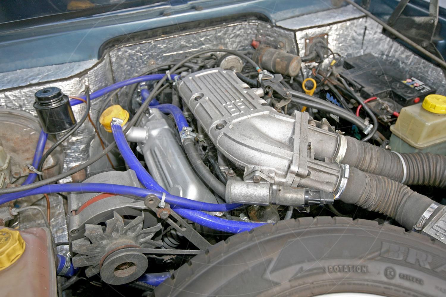 Middlebridge Scimitar GTE engine bay Pic: Magic Car Pics | Middlebridge Scimitar GTE engine bay
