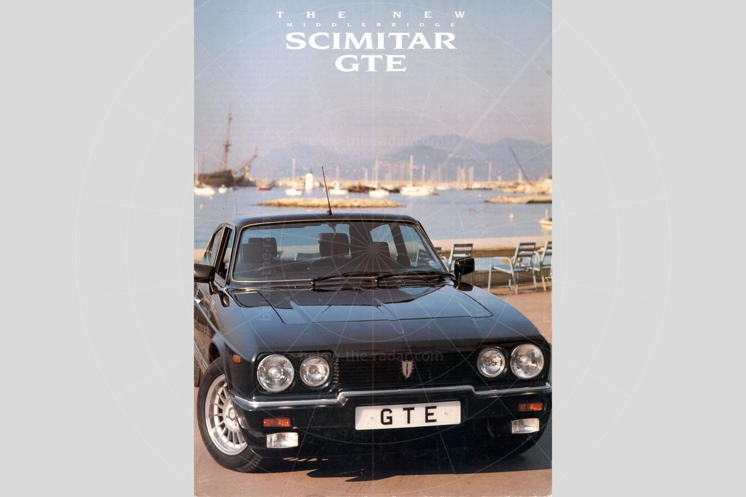 Middlebridge Scimitar GTE brochure Pic: Magic Car Pics | Middlebridge Scimitar GTE brochure