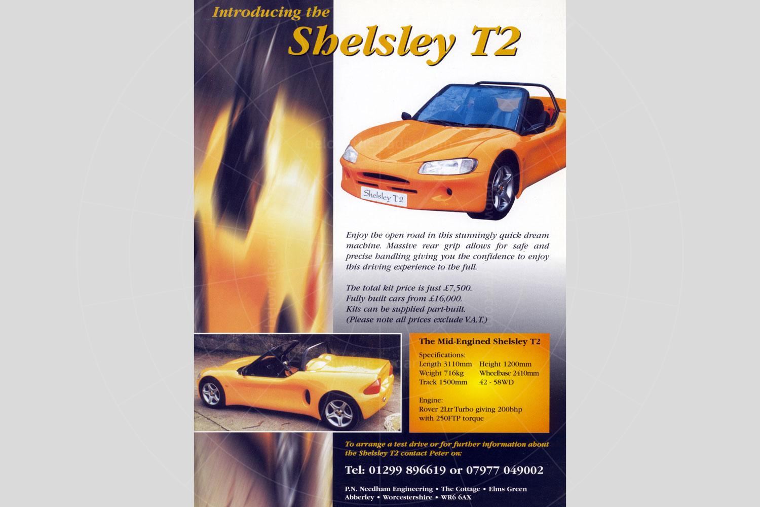 The Shelsley T2 brochure Pic: Magic Car Pics | The Shelsley T2 brochure