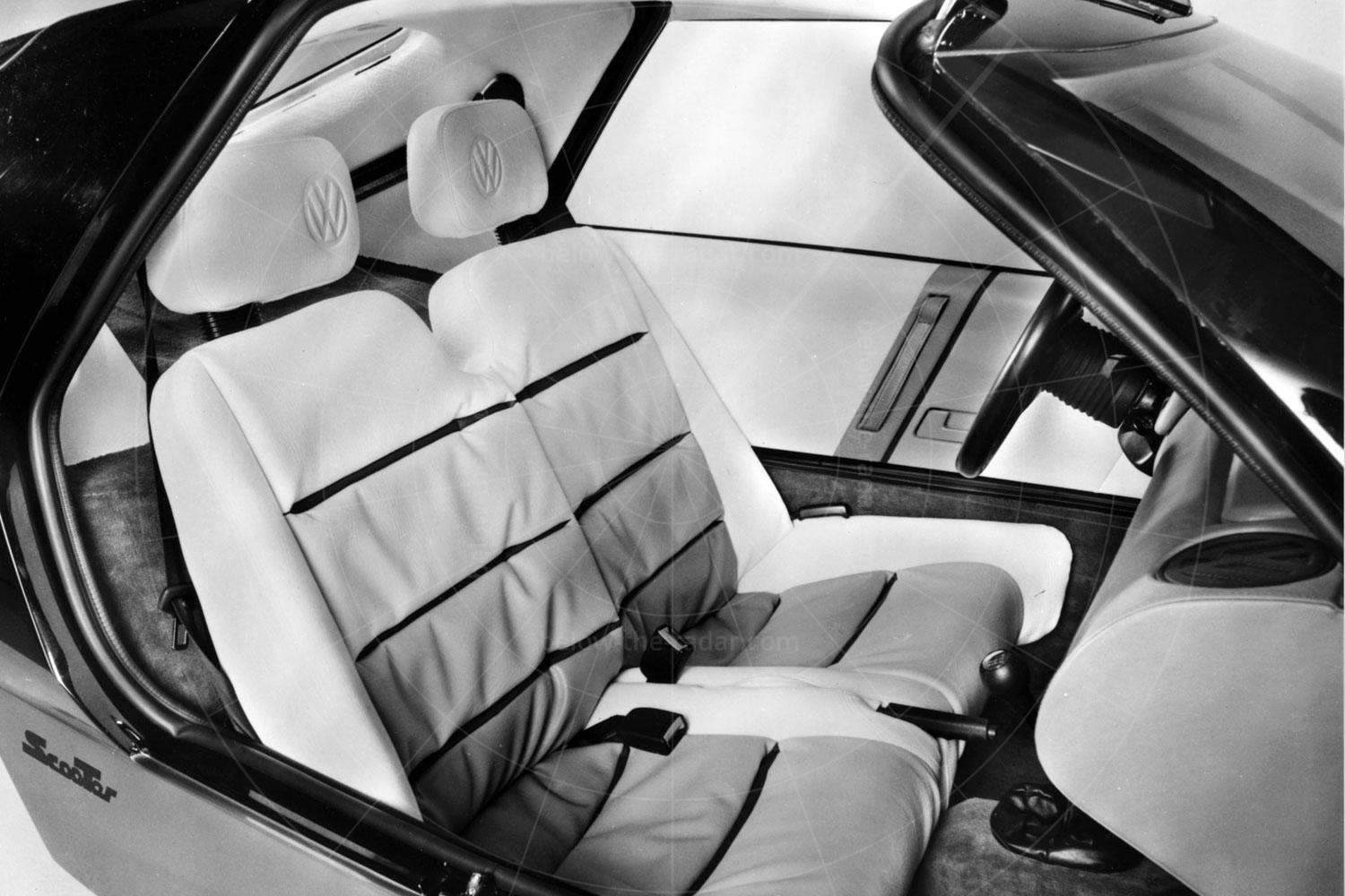 Volkswagen Scooter interior Pic: Volkswagen | Volkswagen Scooter interior