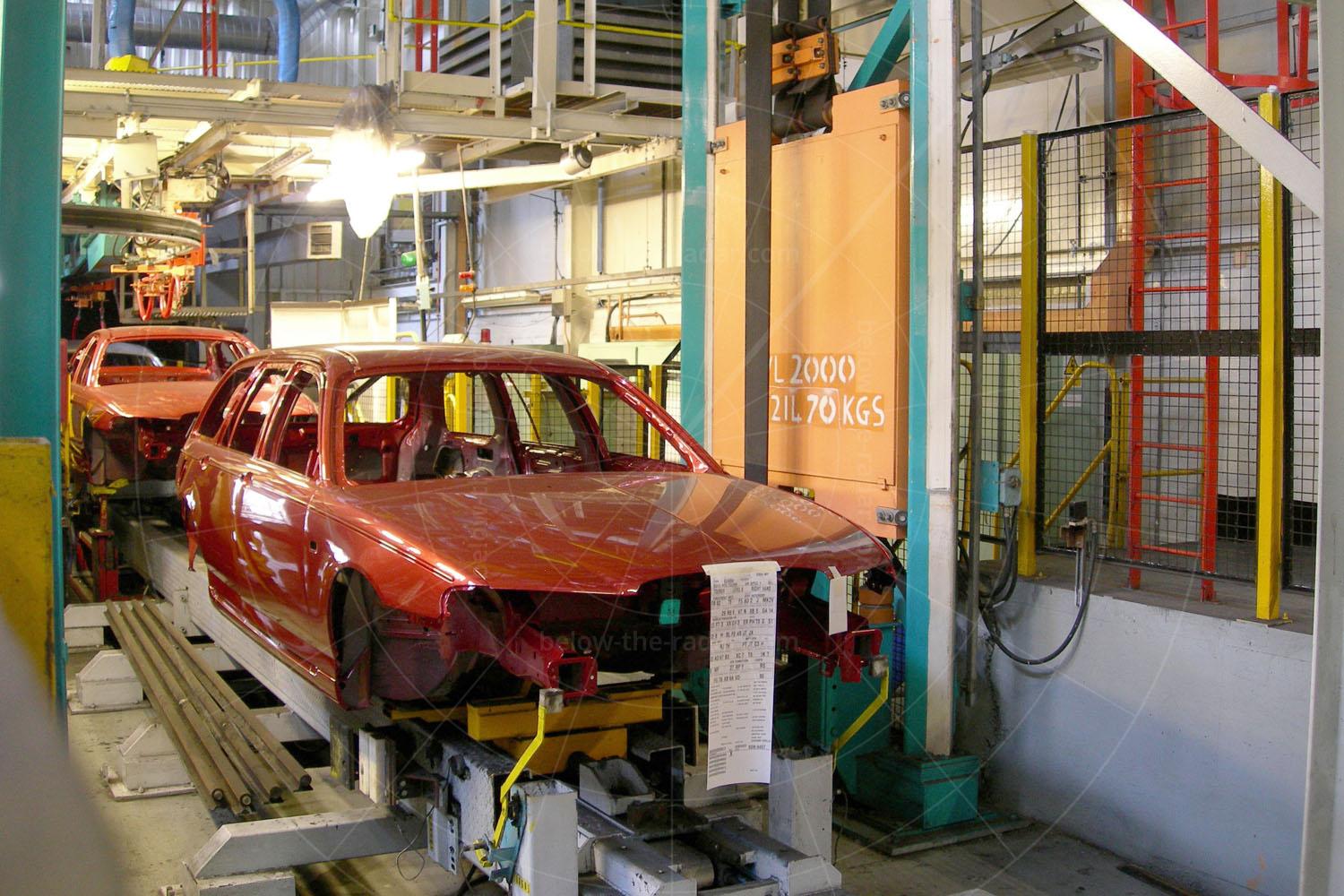 The last bodyshell to not reach the production line (#355195)  Pic: Gillian Bardsley |