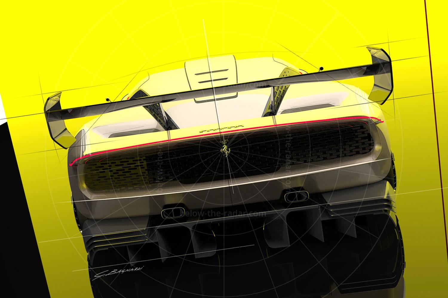 Ferrari KC23 sketch Pic: Ferrari | Ferrari KC23 sketch