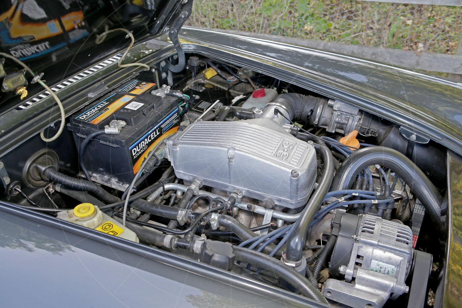 The HMC Sportscars MkIV engine bay Pic: Magic Car Pics | The HMC Sportscars MkIV engine bay