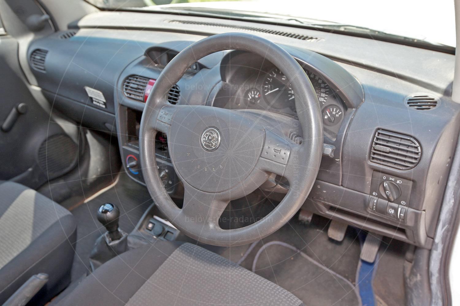 The cabin of the Vauxhall-based Morris Minor van Pic: Magic Car Pics | The cabin of the Vauxhall-based Morris Minor van