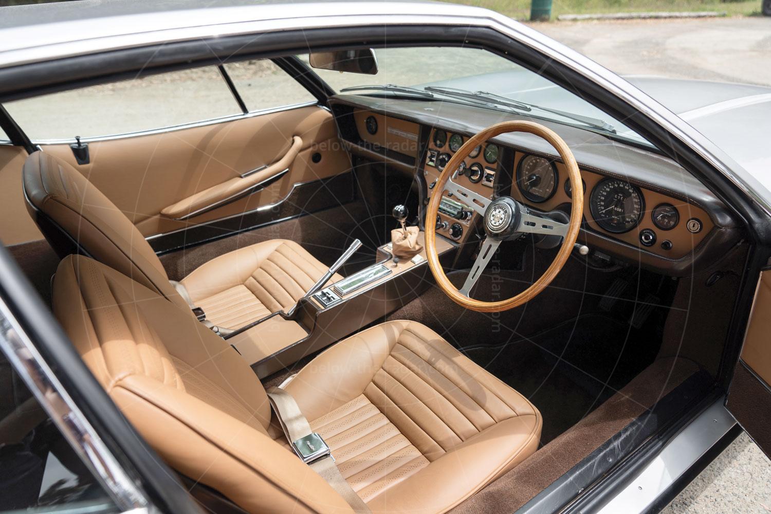The interior of the Bertone Pirana Pic: Karissa Hosek for RM Sotheby's | The interior of the Bertone Pirana