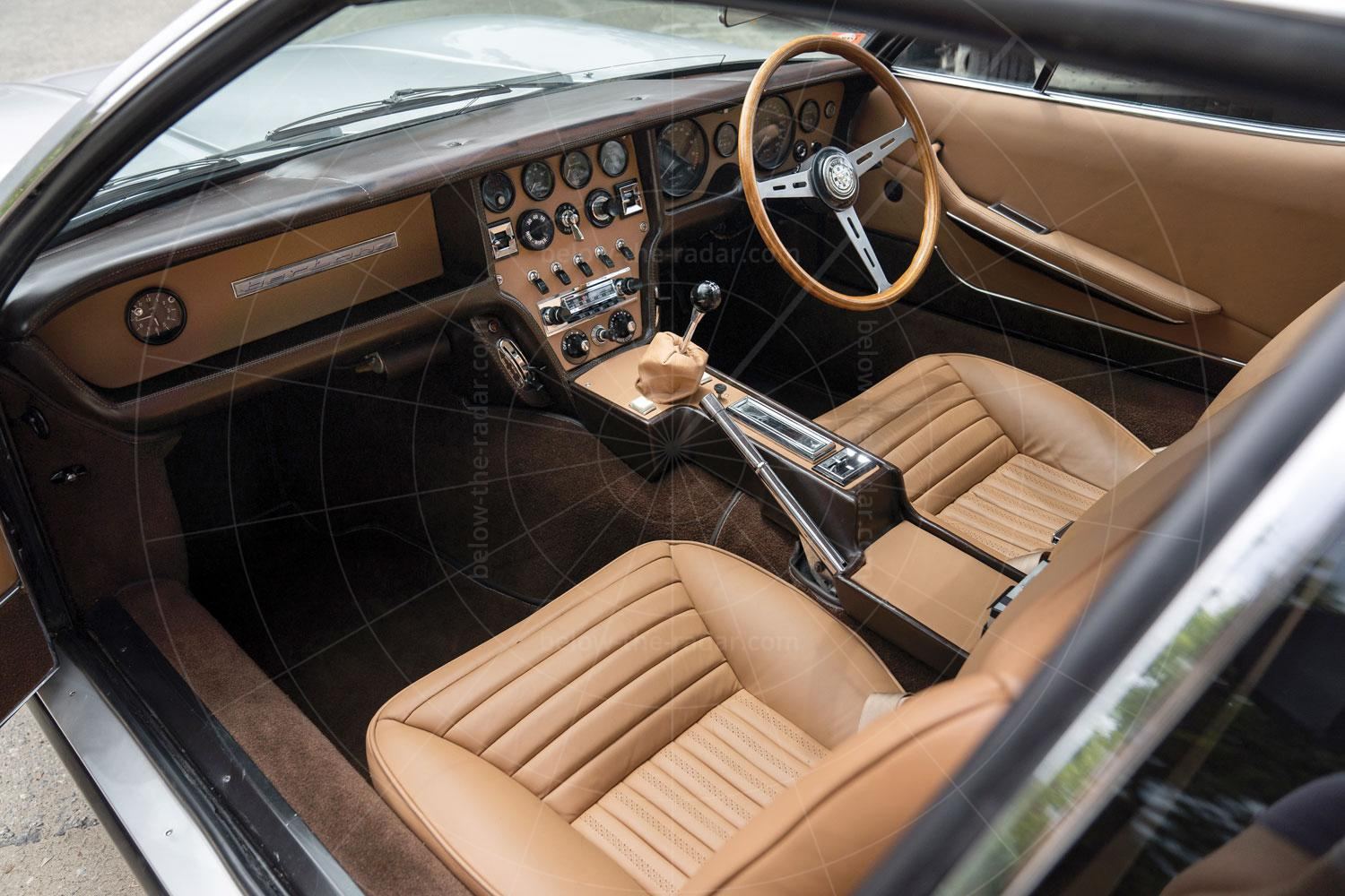 The interior of the Bertone Pirana Pic: Karissa Hosek for RM Sotheby's | The interior of the Bertone Pirana