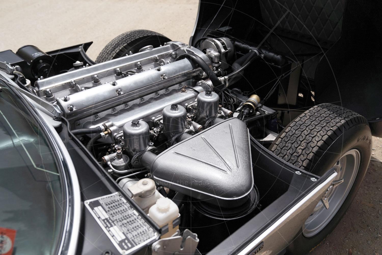 The engine bay of the Bertone Pirana Pic: Karissa Hosek for RM Sotheby's | The engine bay of the Bertone Pirana