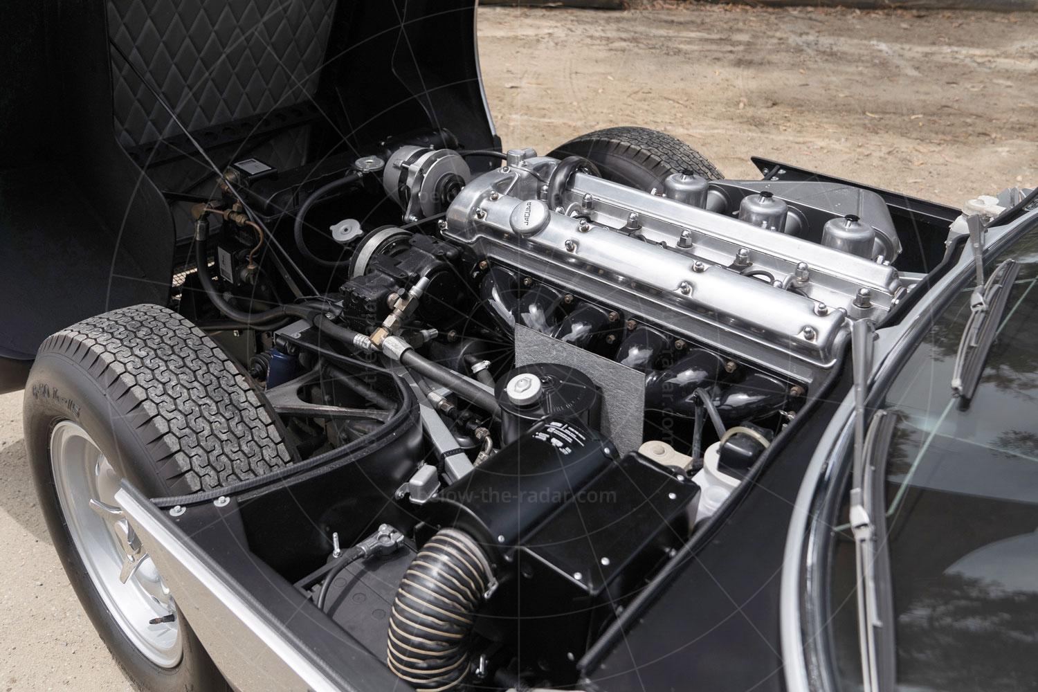 The engine bay of the Bertone Pirana Pic: Karissa Hosek for RM Sotheby's | The engine bay of the Bertone Pirana