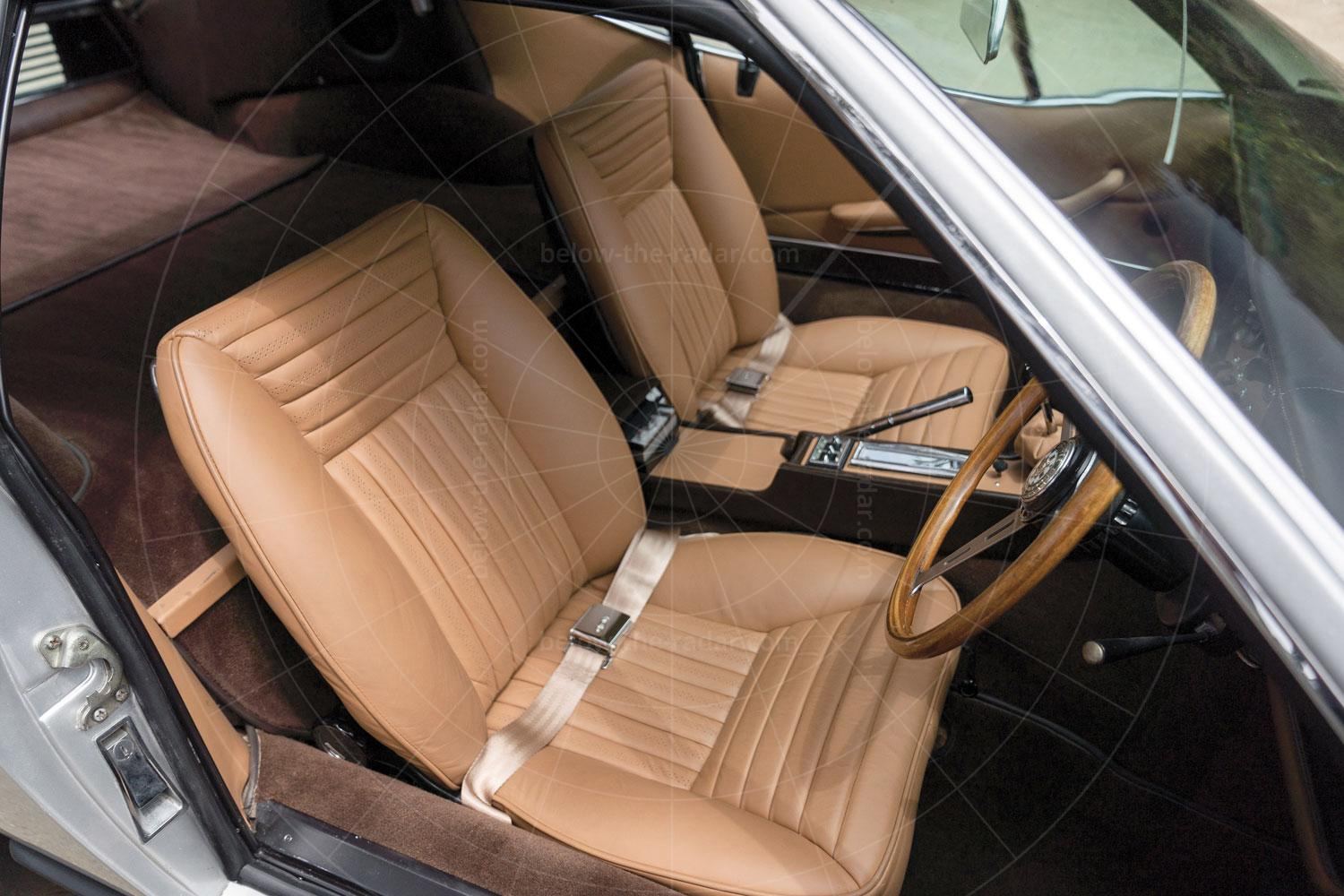 The interior of the Bertone Pirana Pic: Karissa Hosek for RM Sotheby's | The interior of the Bertone Pirana