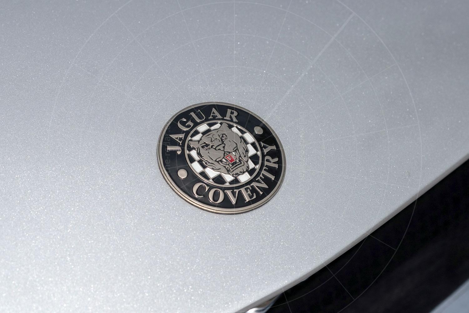 Jaguar badge betrays the Pirana's roots Pic: Karissa Hosek for RM Sotheby's | Jaguar badge betrays the Pirana's roots