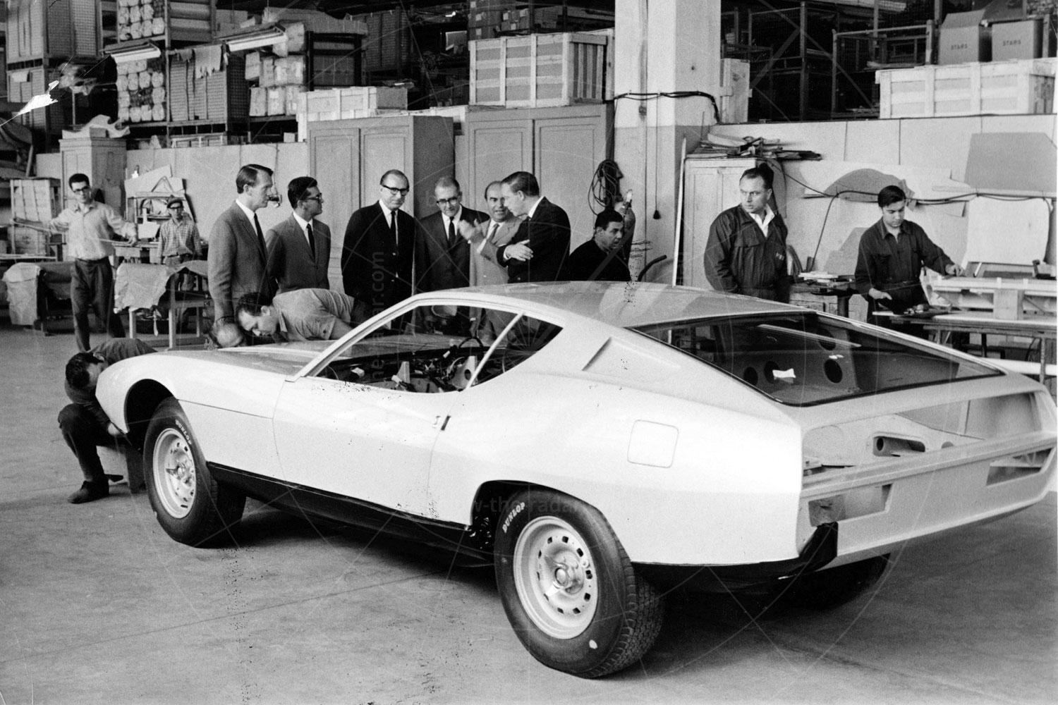 The Bertone Pirana being constructed Pic: Richard Heseltine | The Bertone Pirana being constructed
